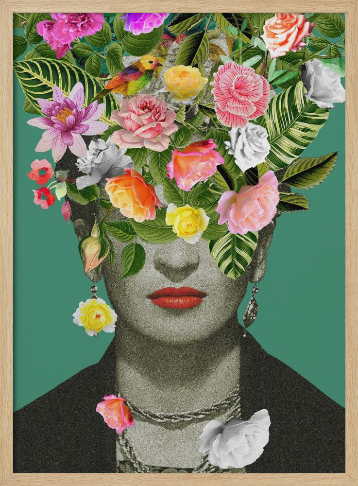 Floral Frida | Poster