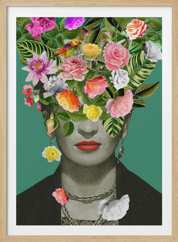Floral Frida | Poster