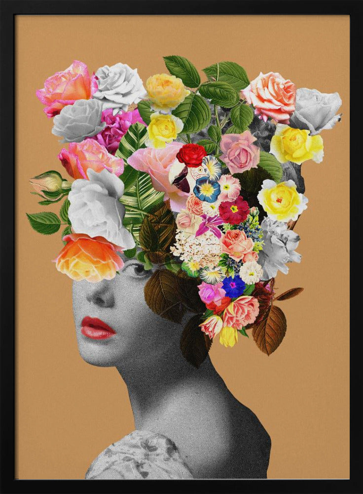 Floral portrait | Poster