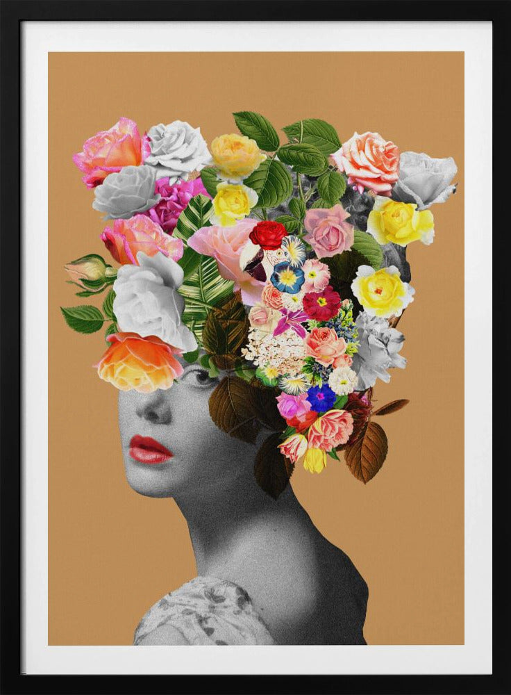 Floral portrait | Poster