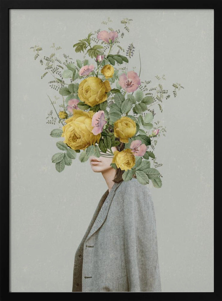 Yellow bouquet | Poster