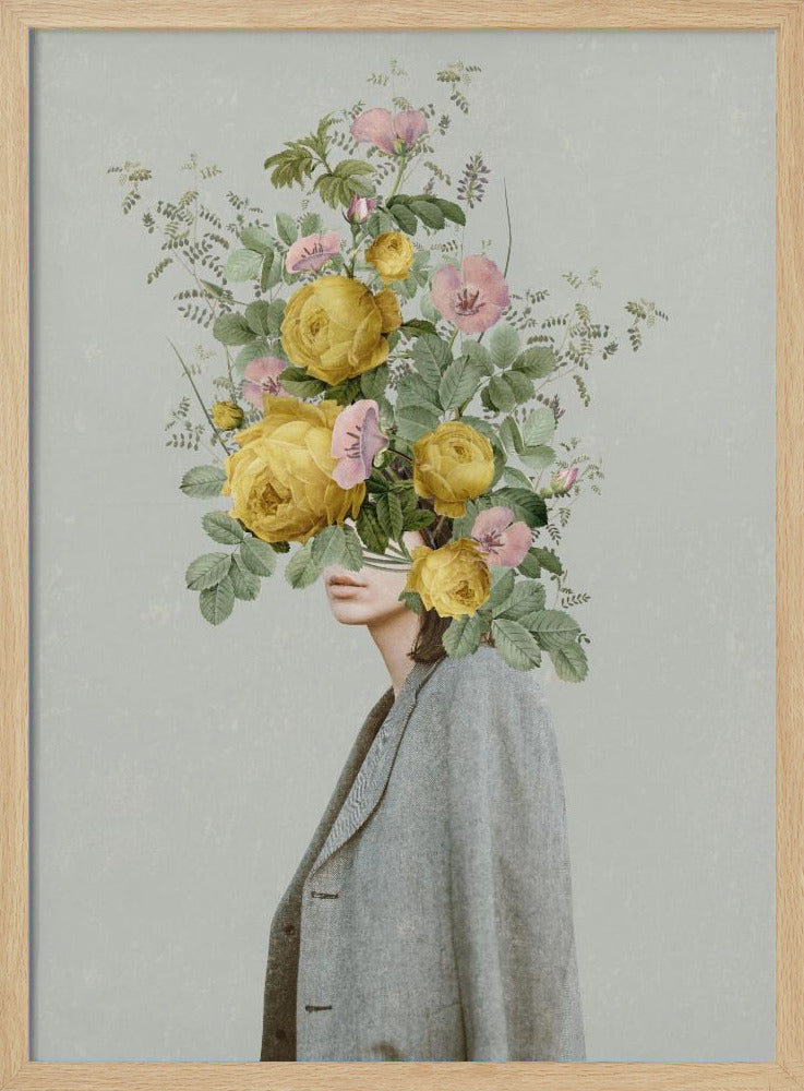 Yellow bouquet | Poster