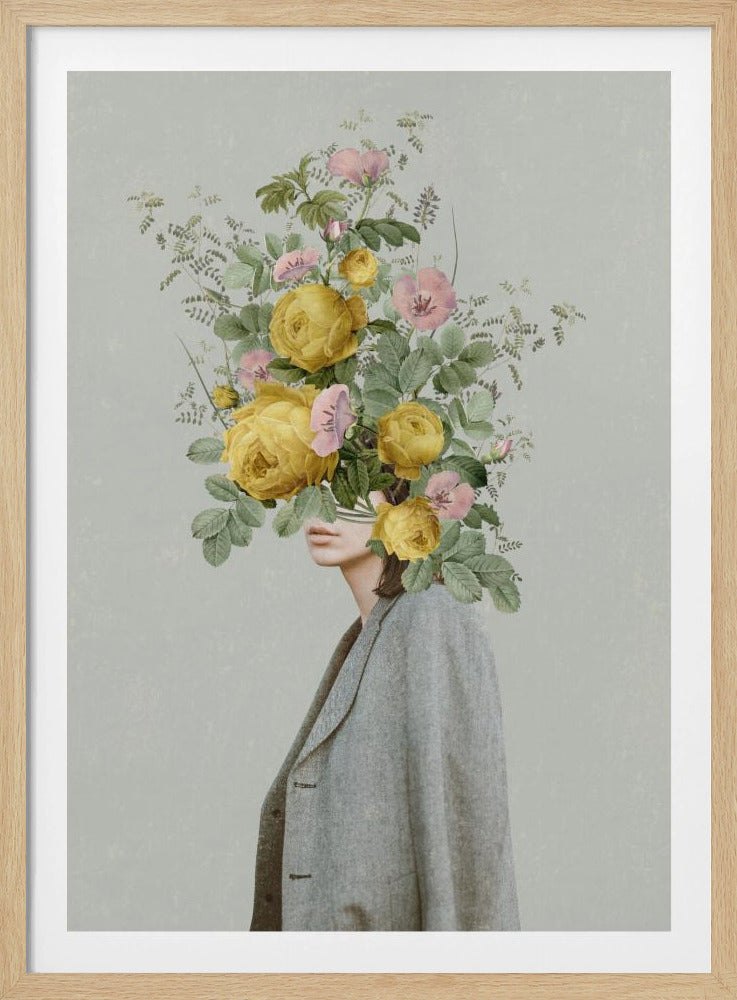 Yellow bouquet | Poster