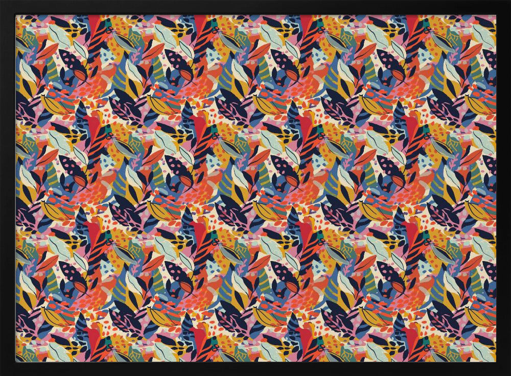 Vivid Jungle Tapestry | Poster