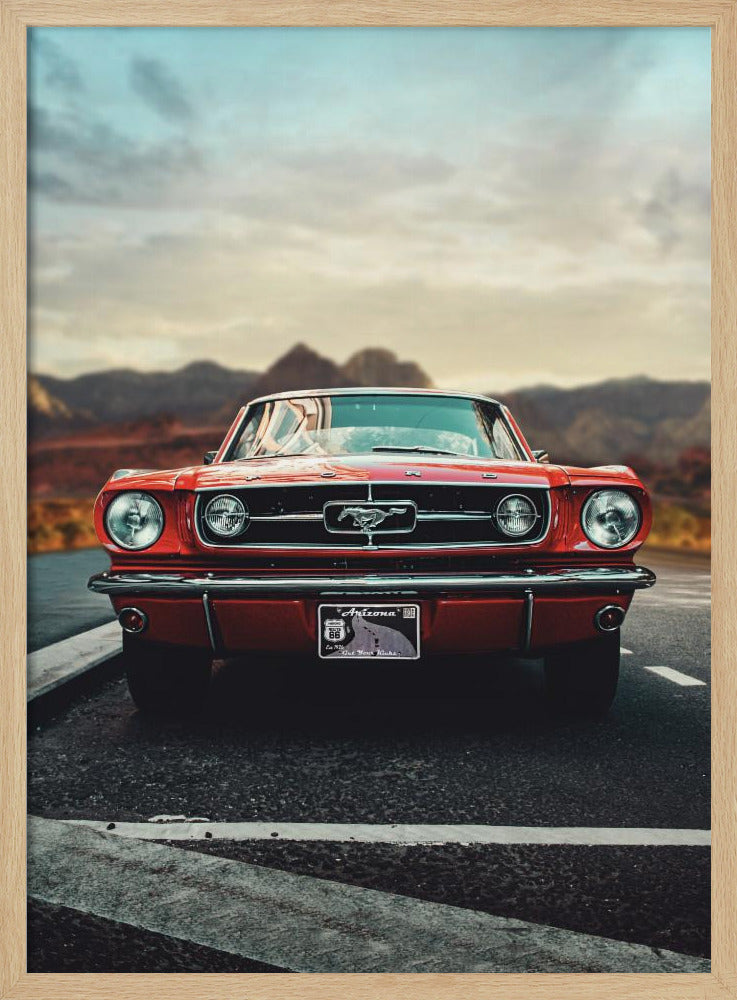Vintage Car Love | Poster