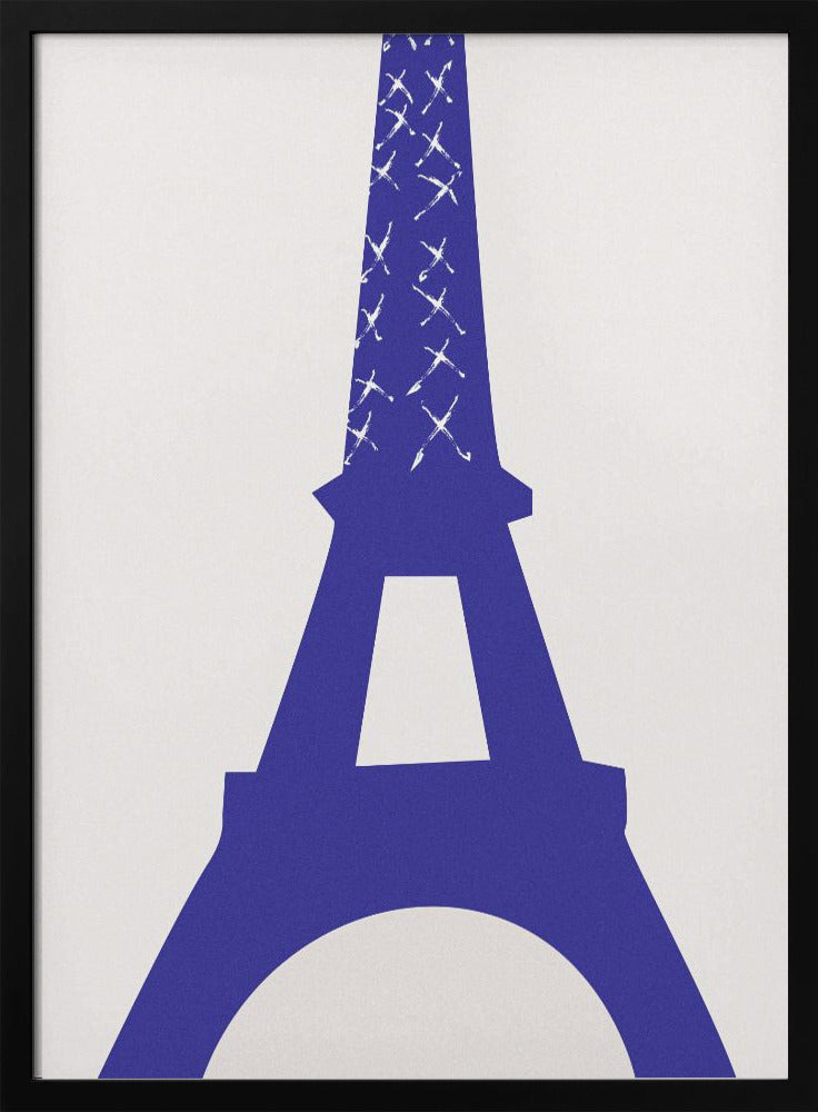 Eiffel Bleu | Poster
