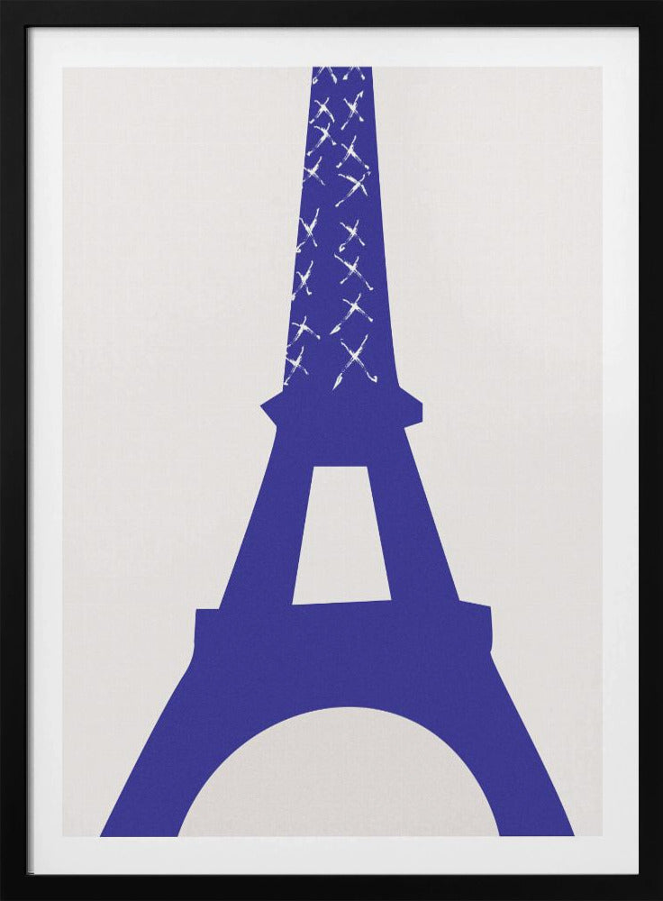 Eiffel Bleu | Poster