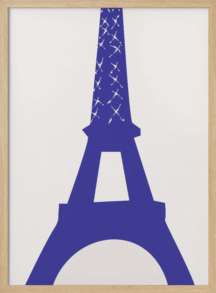 Eiffel Bleu | Poster
