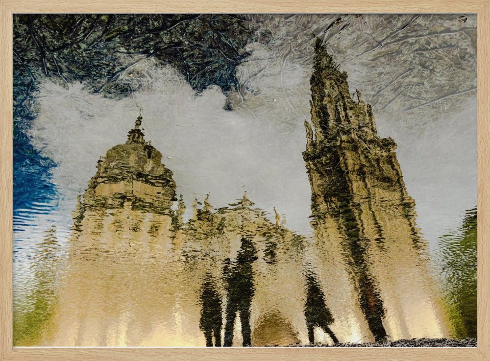 Toledo Cathedral Reflection | Poster
