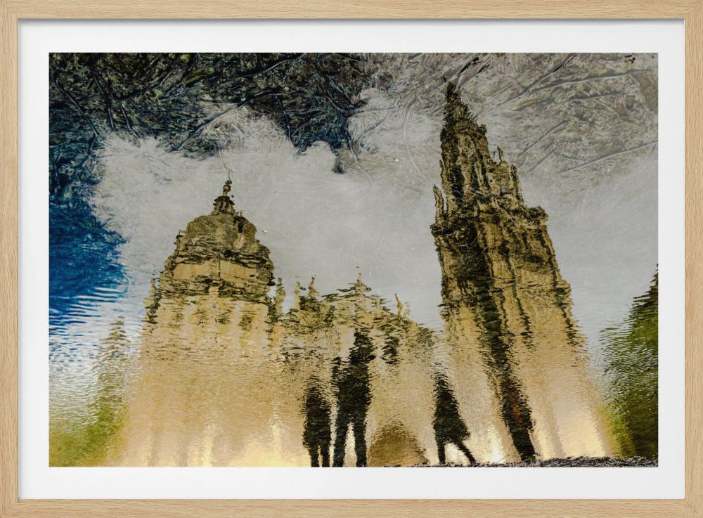 Toledo Cathedral Reflection | Poster