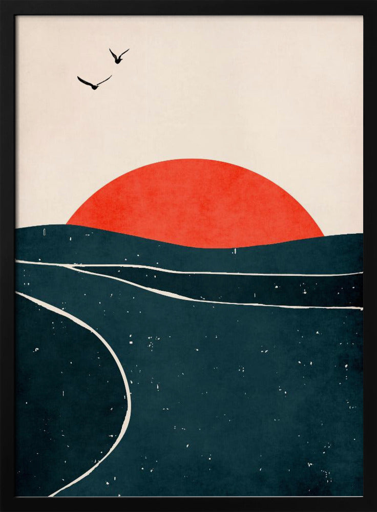 Dancing Seagulls | Poster