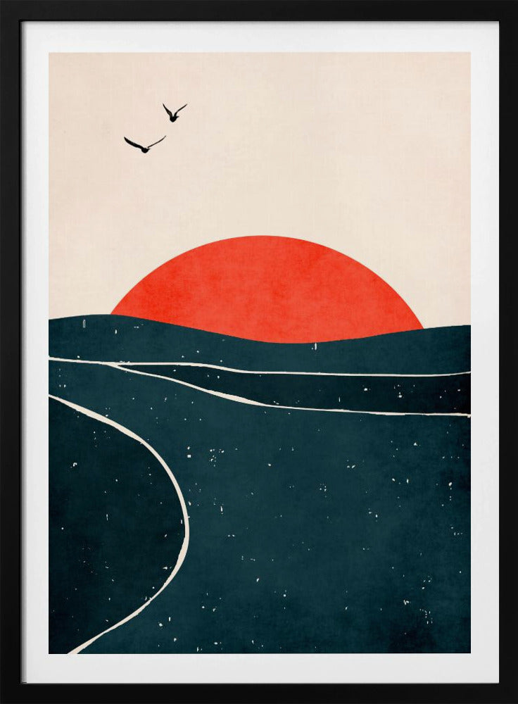 Dancing Seagulls | Poster