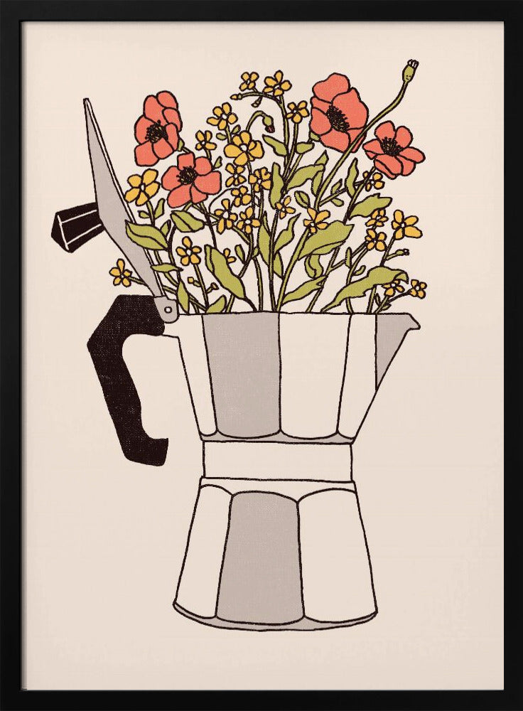 Moka Flowers | Poster