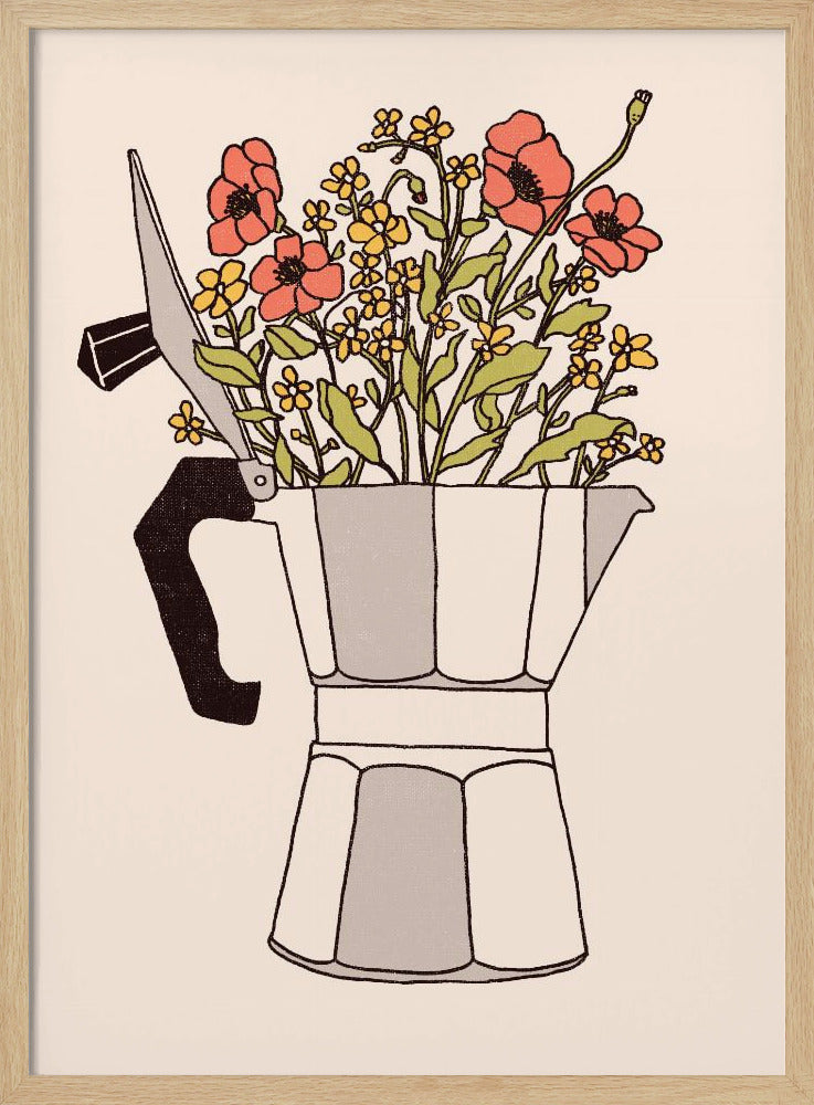 Moka Flowers | Poster