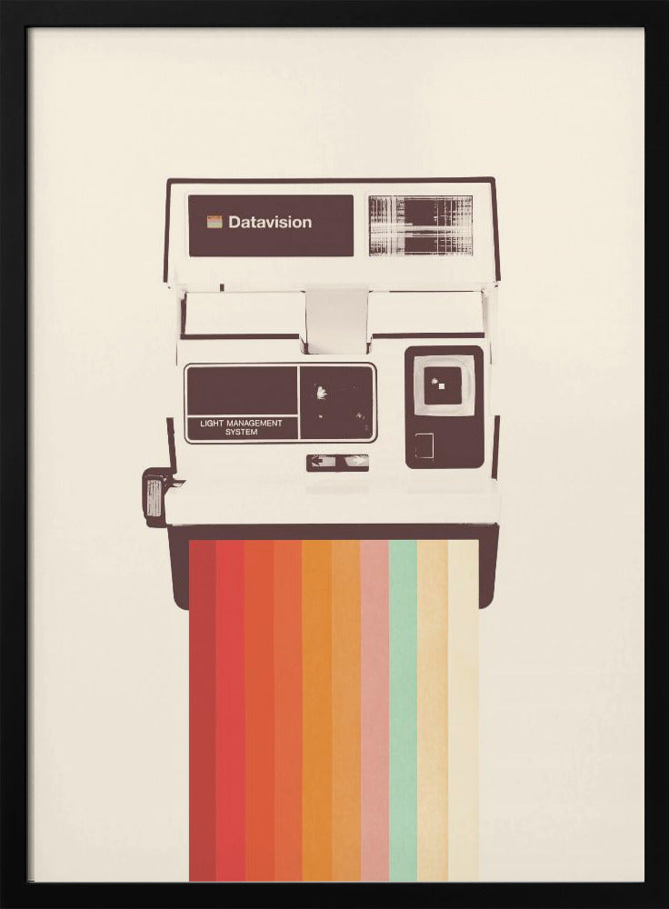 Instant Camera Rainbow | Poster