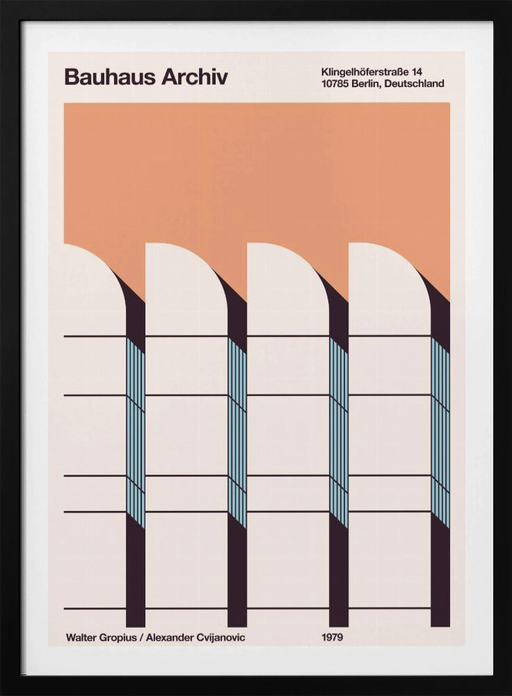 Bauhaus Archiv | Poster