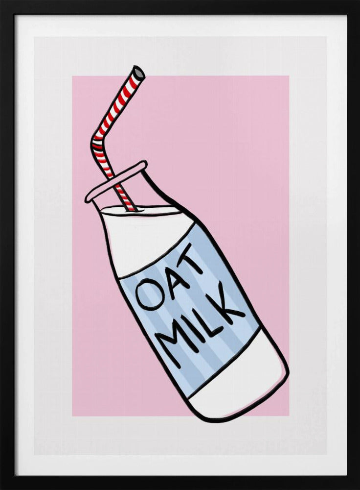 Oat Milk Delight | Poster