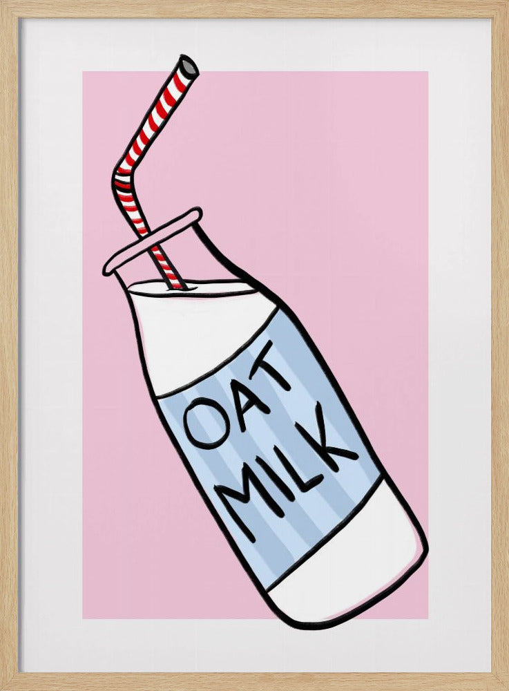 Oat Milk Delight | Poster