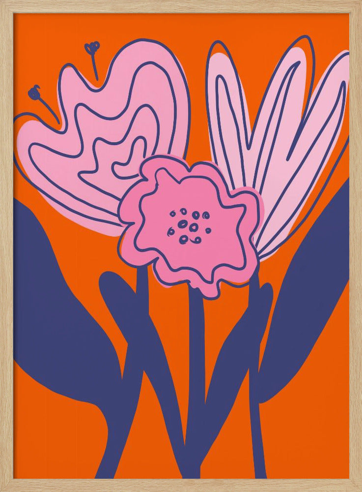 Bold Floral Elegance | Poster