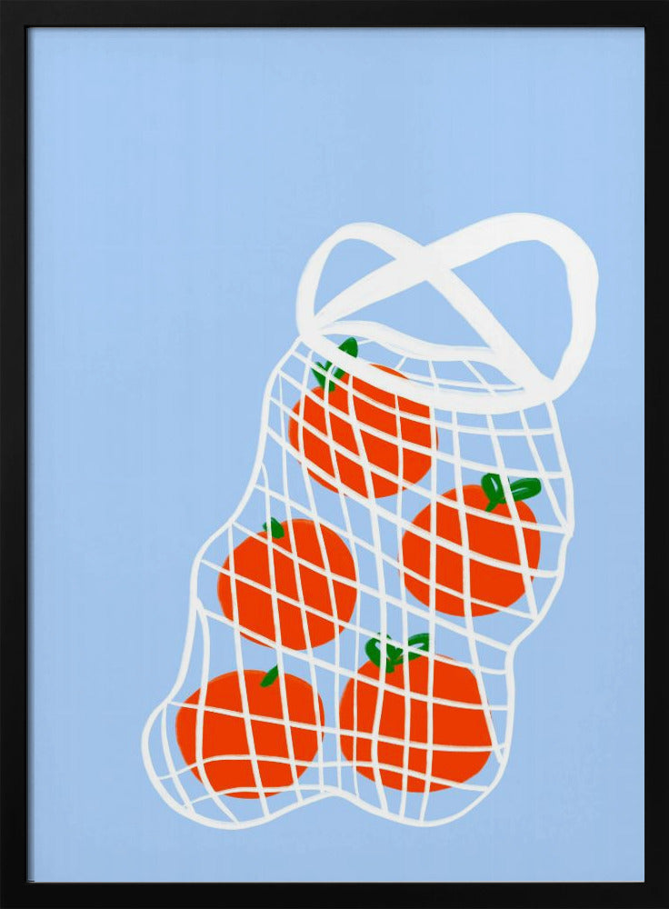 Tomatoes in Mesh | Poster