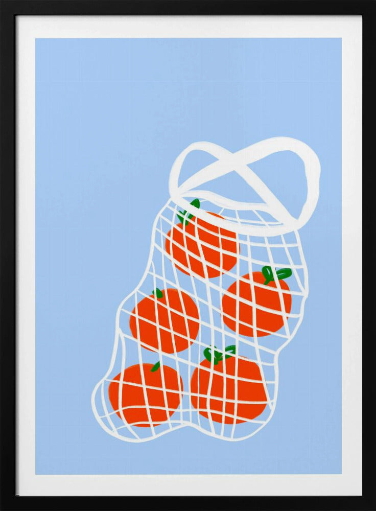 Tomatoes in Mesh | Poster