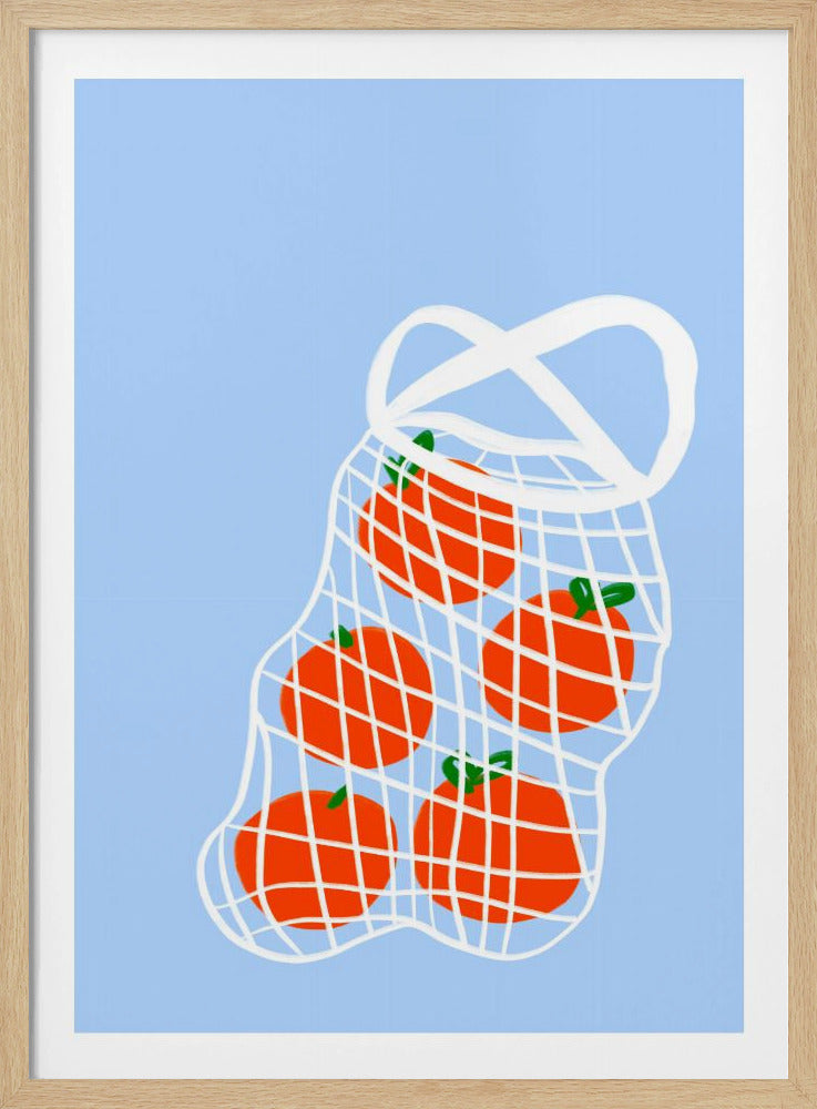 Tomatoes in Mesh | Poster