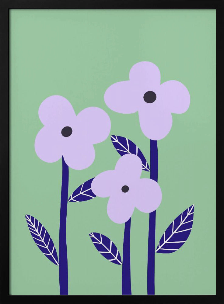 Violet Blossoms | Poster