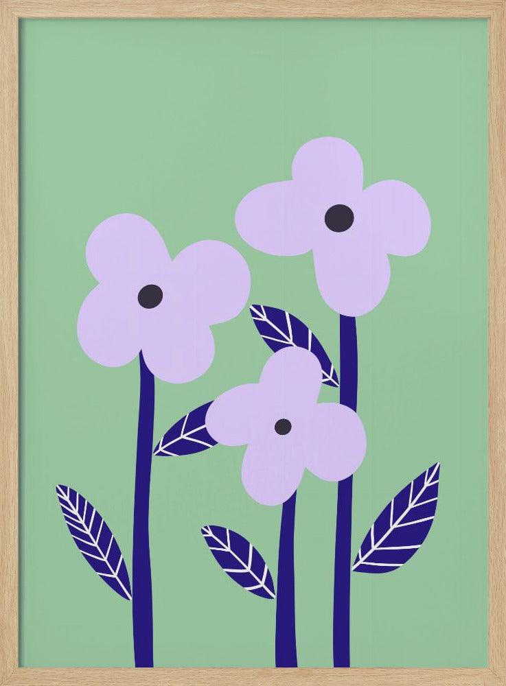 Violet Blossoms | Poster