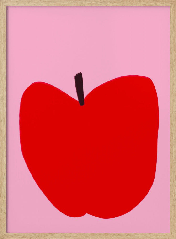 Crimson Simplicity | Poster