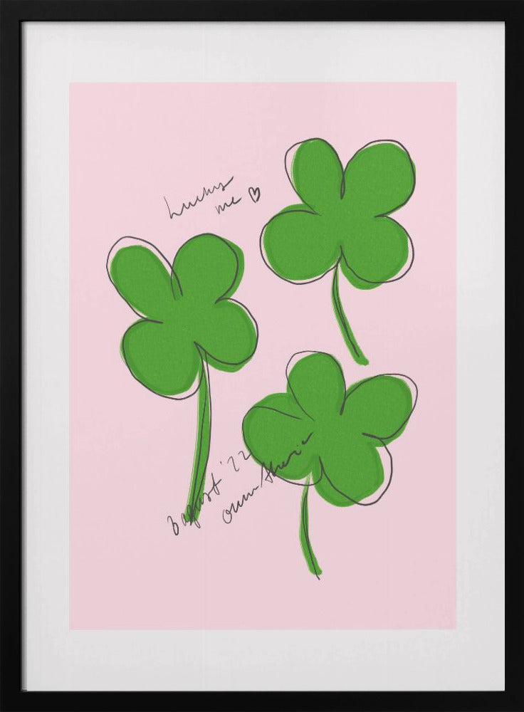 Three Lucky Clovers | Poster