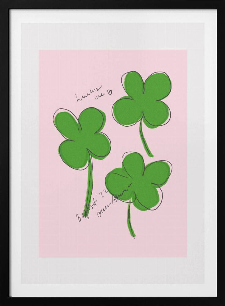 Three Lucky Clovers | Poster
