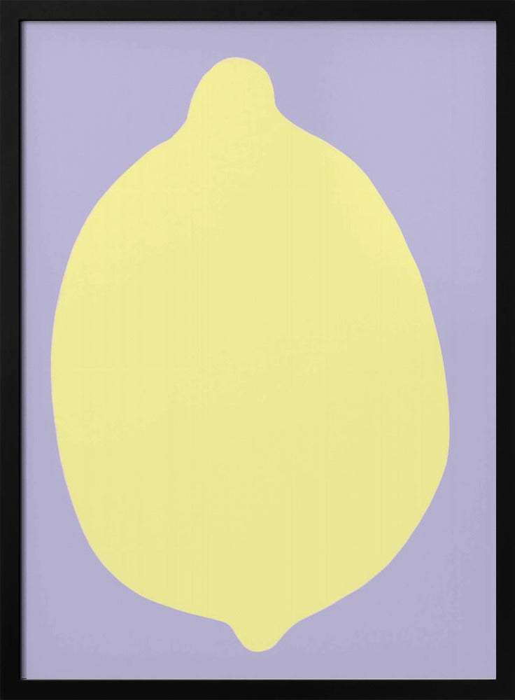 Lemon on Lavender | Poster