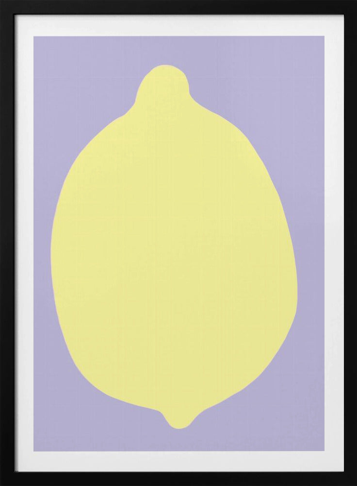 Lemon on Lavender | Poster