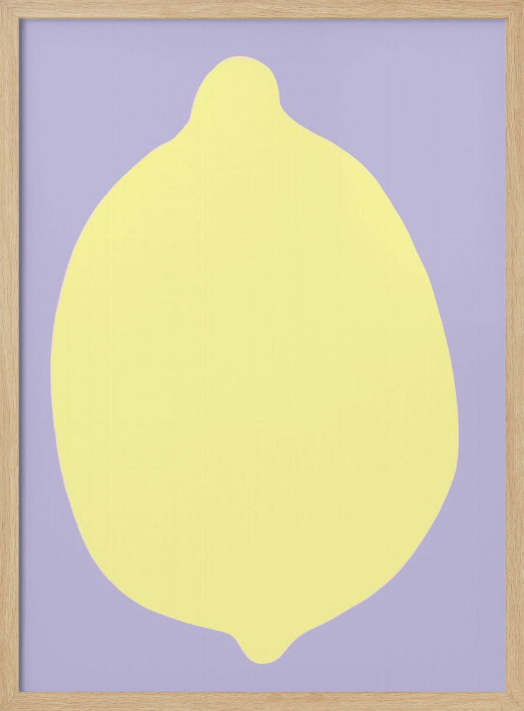 Lemon on Lavender | Poster