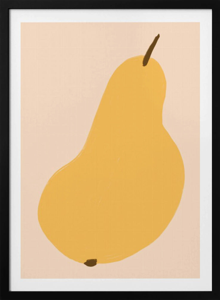 Golden Pear Still | Poster