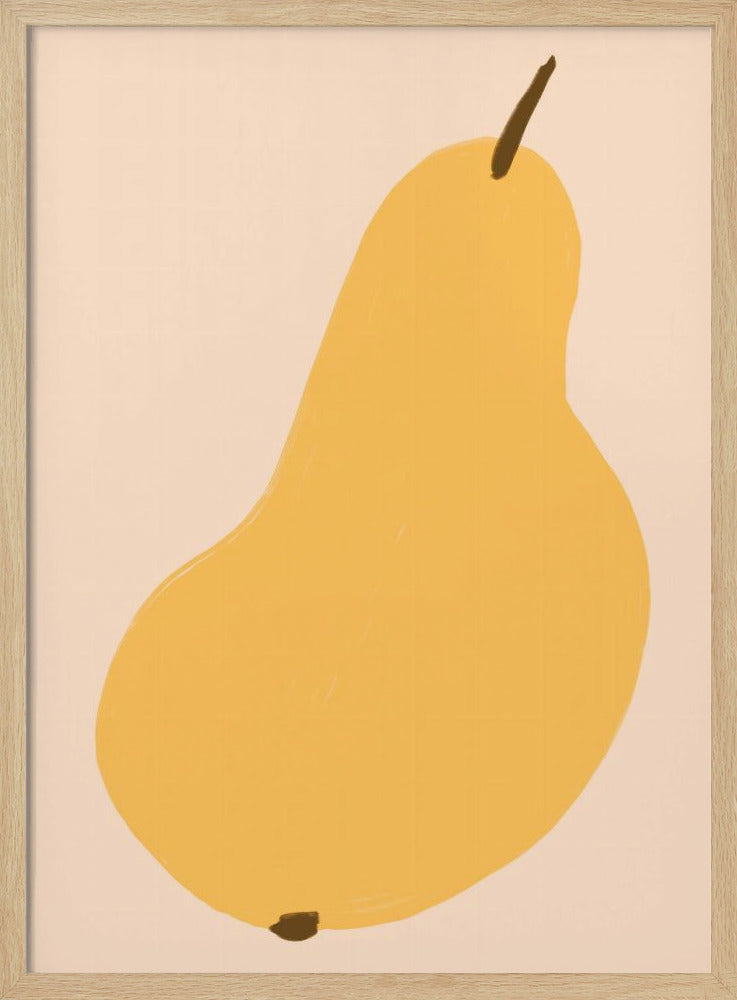 Golden Pear Still | Poster