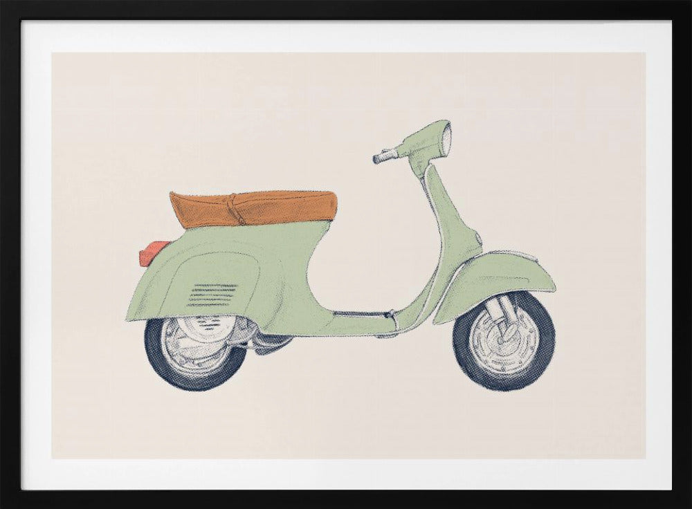Vespa Print | Poster