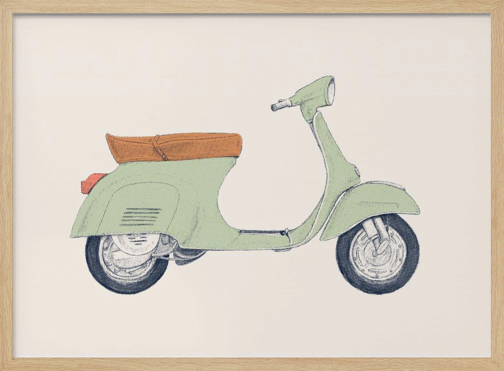 Vespa Print | Poster