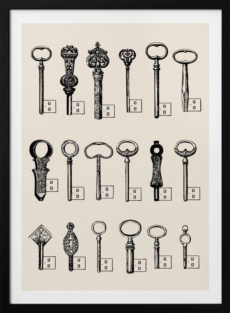 Usb Keys | Poster