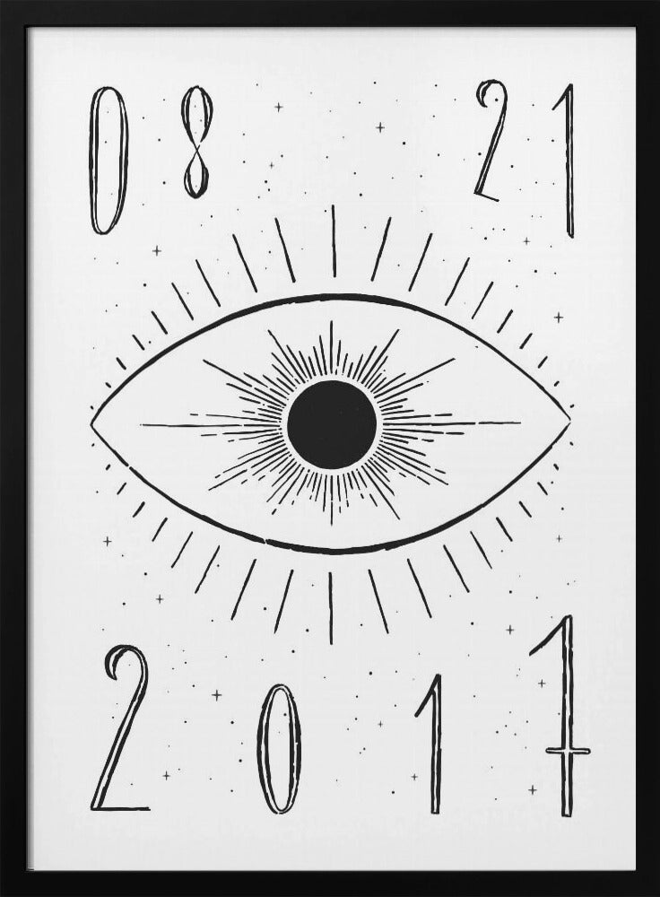 Total Eclipse White | Poster