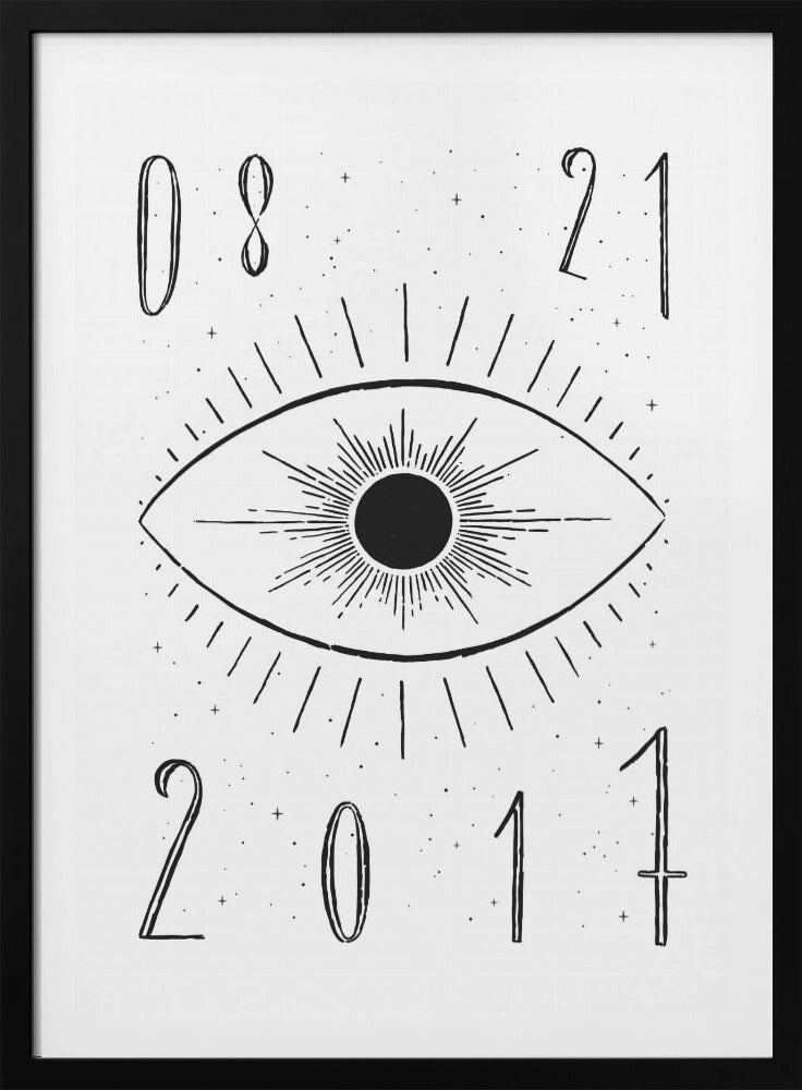 Total Eclipse White | Poster