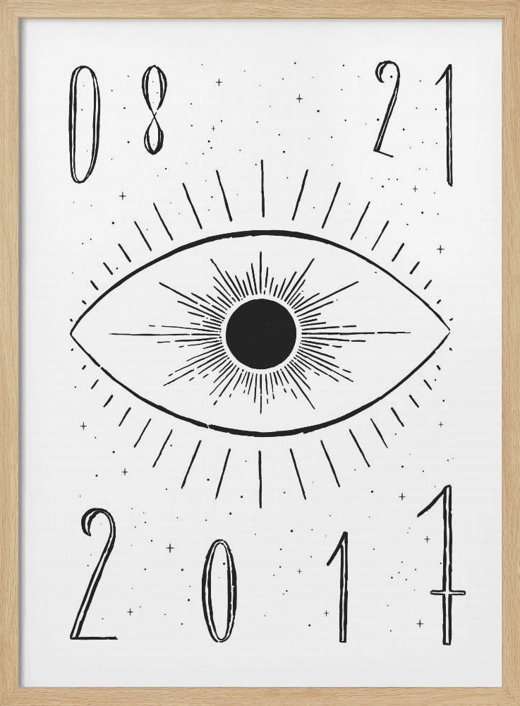 Total Eclipse White | Poster