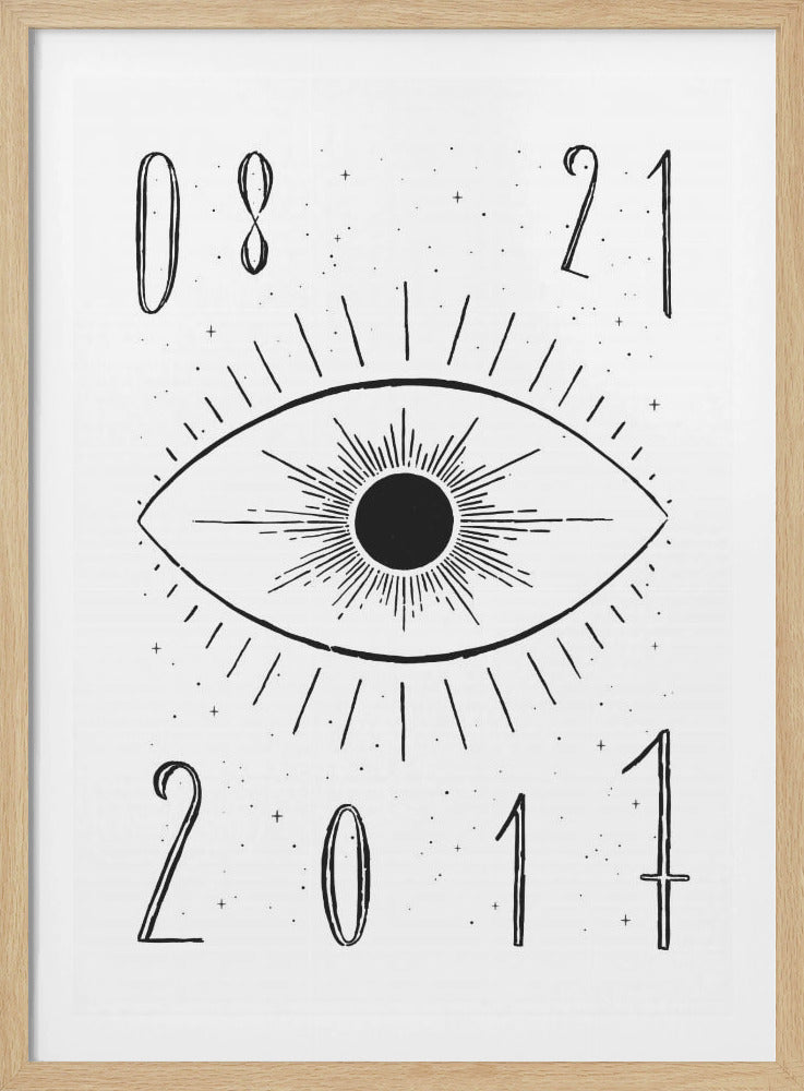 Total Eclipse White | Poster