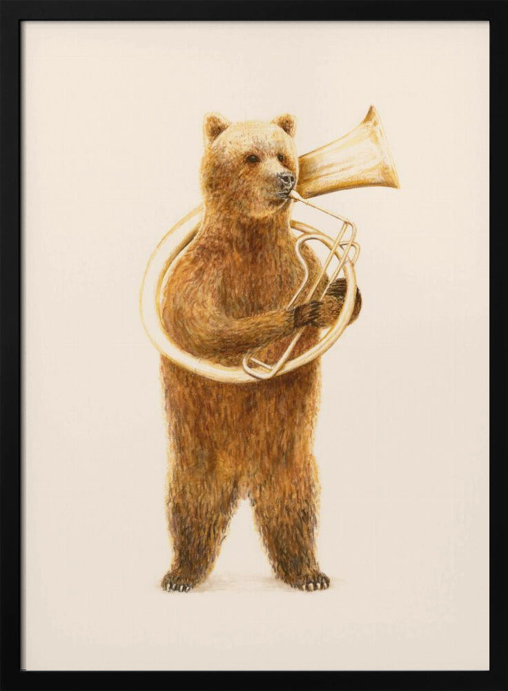 The Bear and His Helicon | Poster