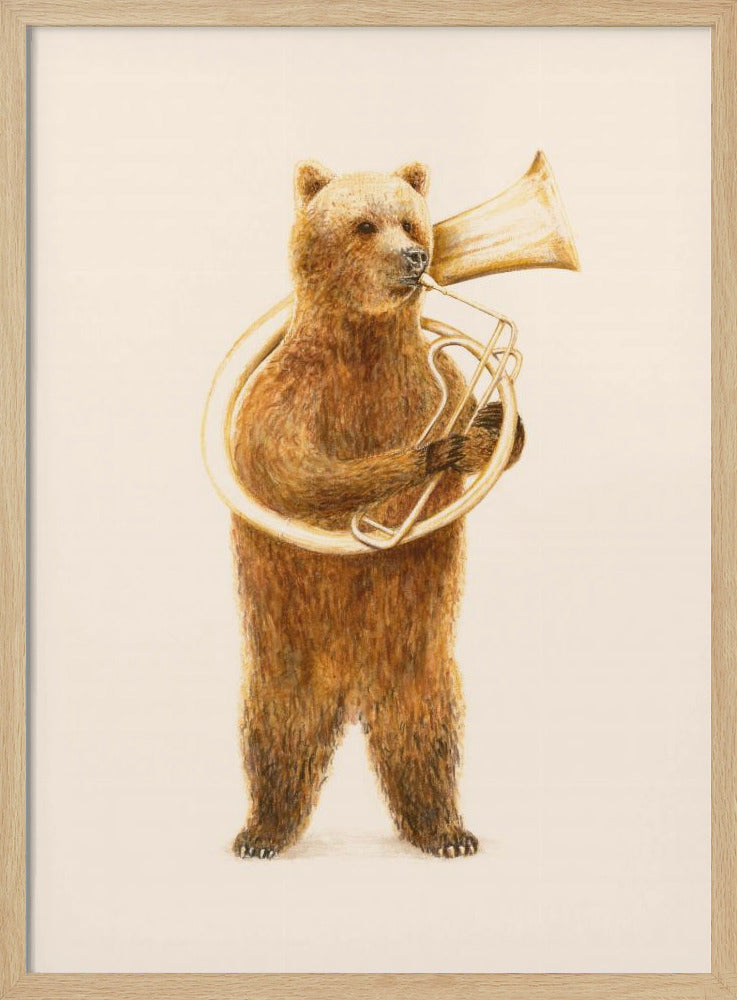 The Bear and His Helicon | Poster