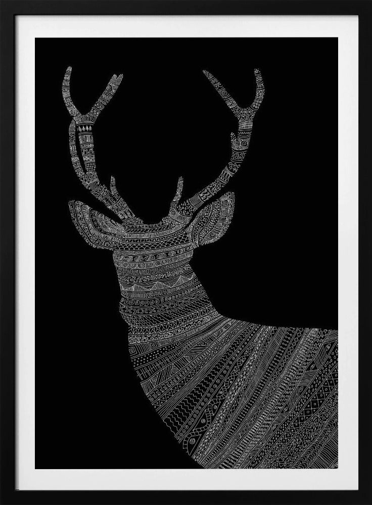 Stag Black | Poster