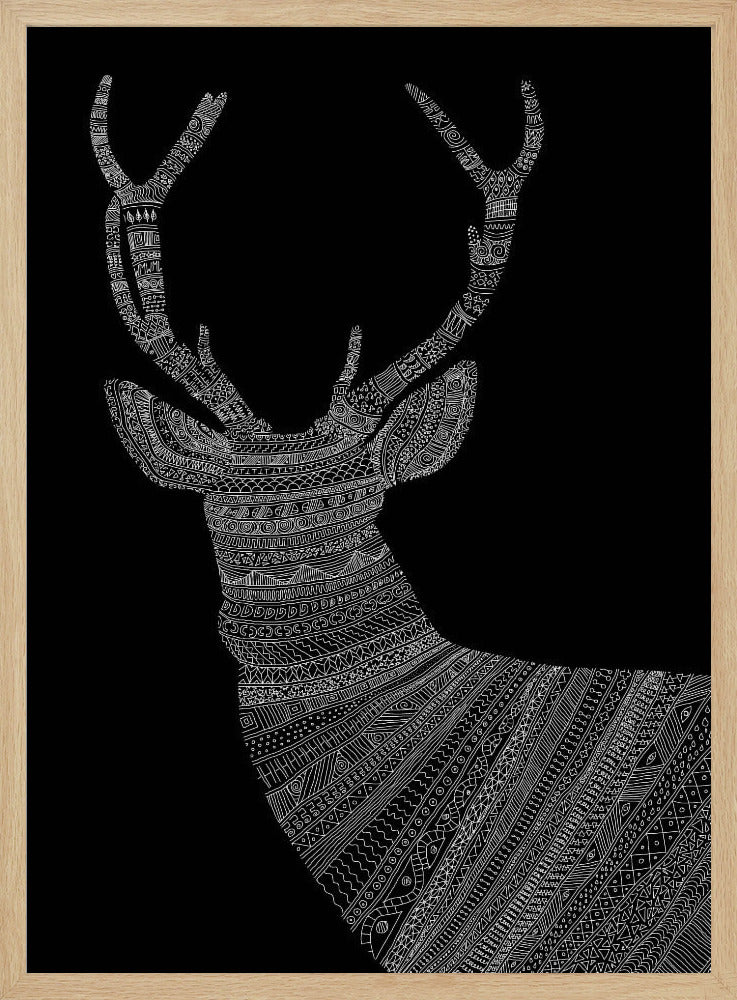 Stag Black | Poster