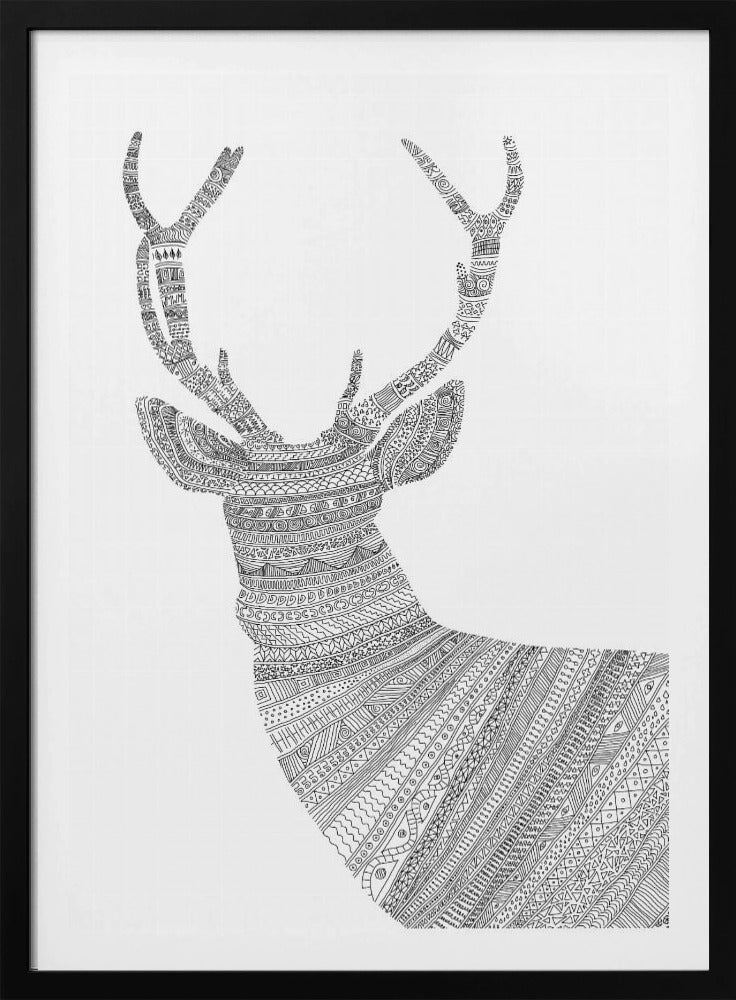Stag White | Poster