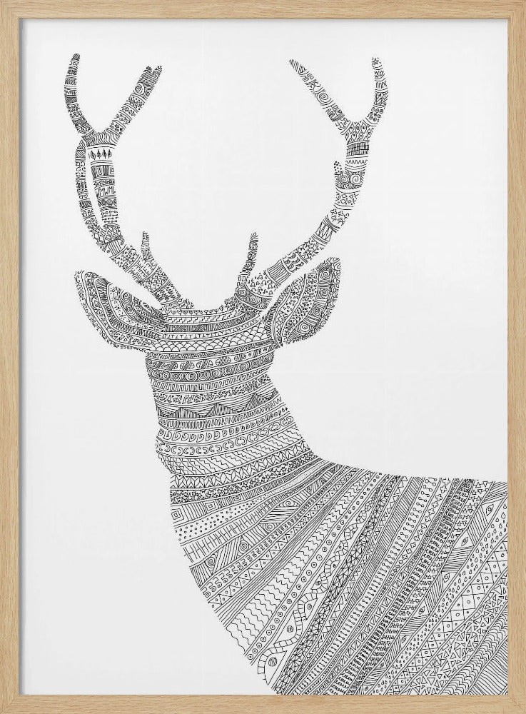 Stag White | Poster