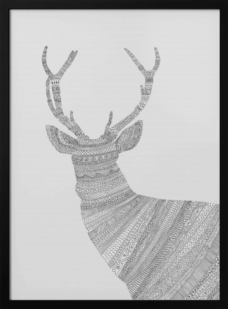 Stag Grey | Poster
